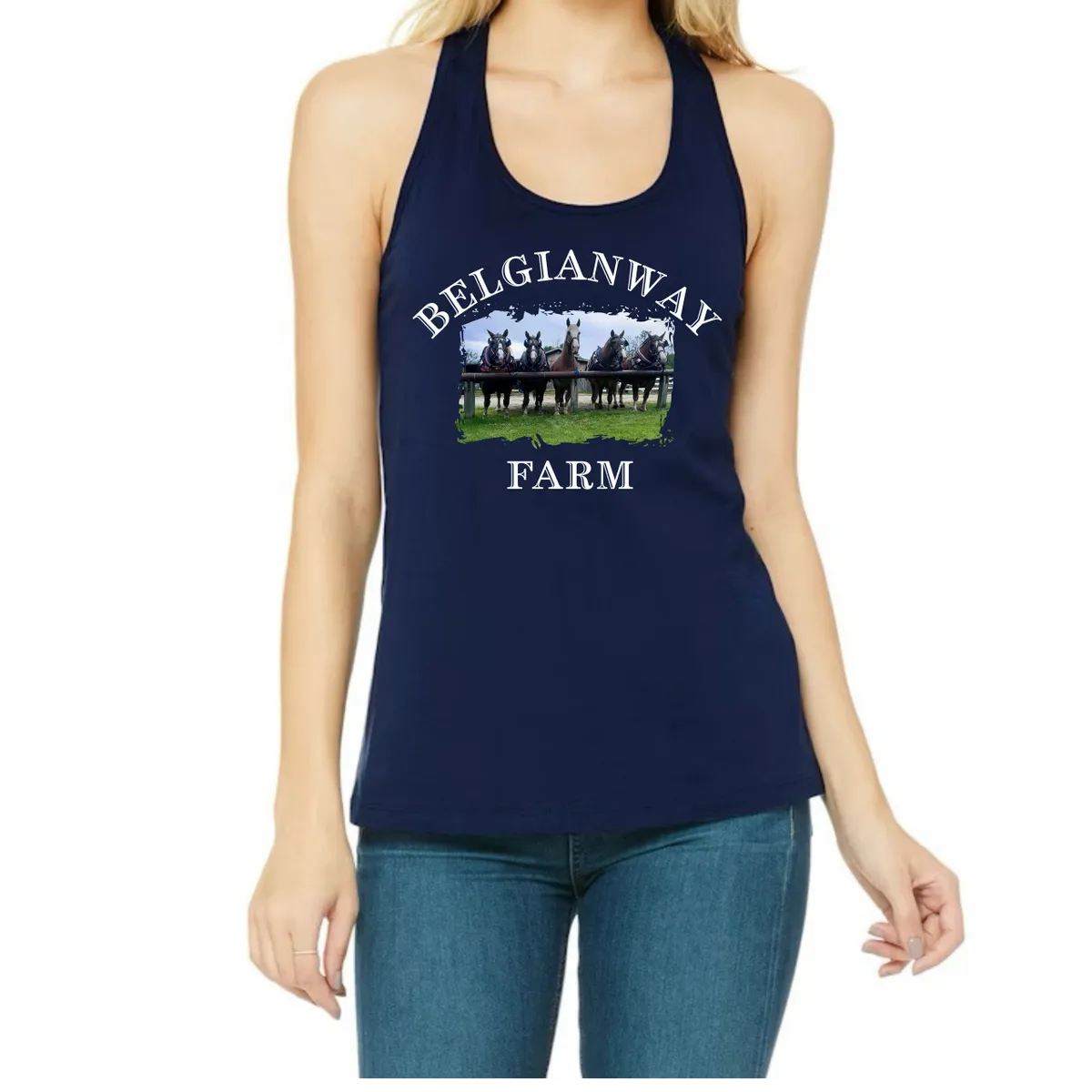 Belgian Way Farm Tank Tops