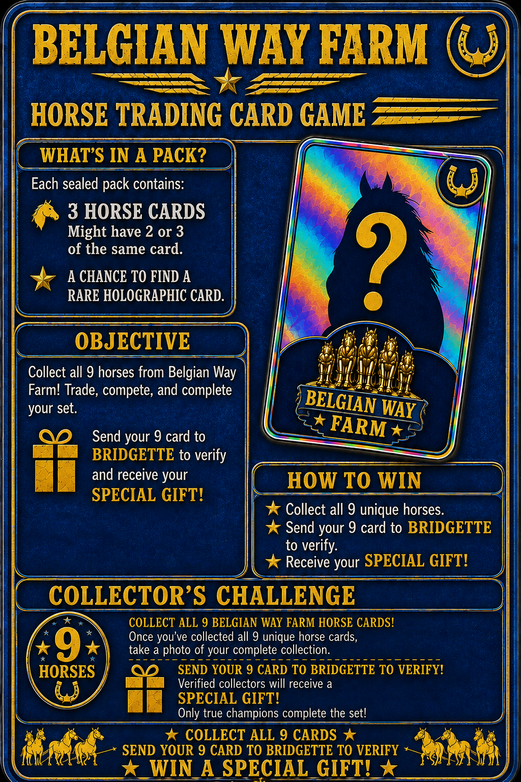 Belgian Way Trading Cards