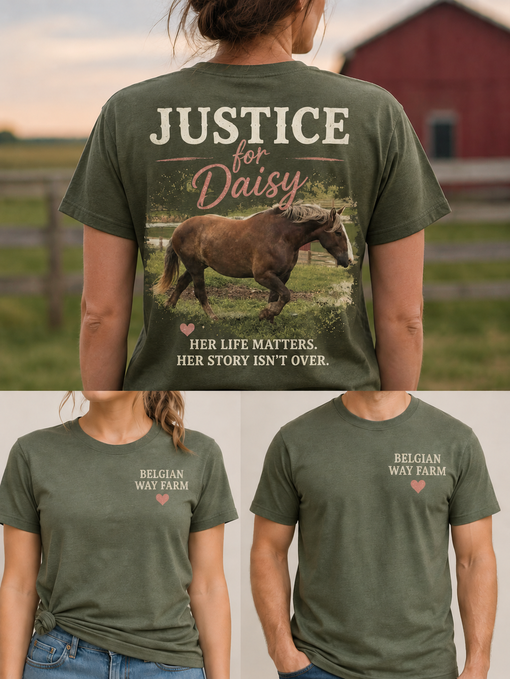 Justice for Daisy Shirts Fundraisr