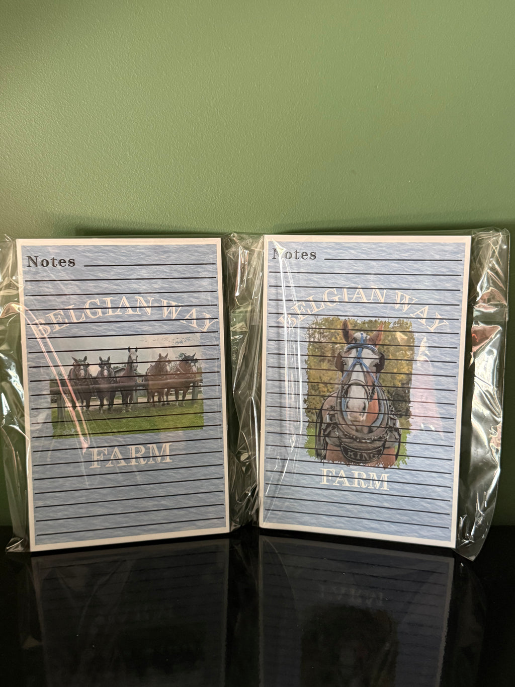 Belgian Way Farm Note Pads