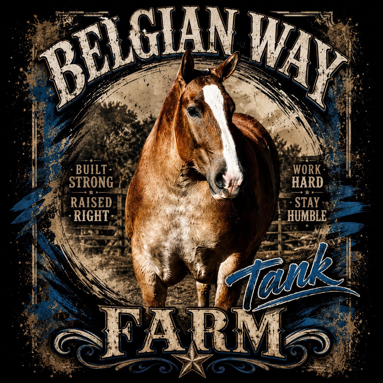 Belgian Way farm T-Shirt (Tank)