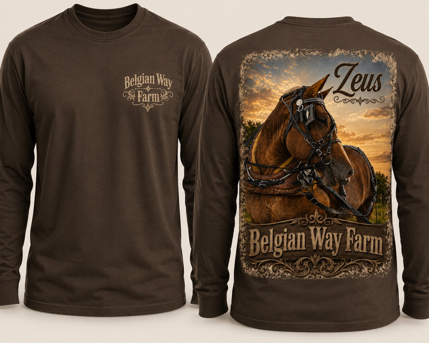 Belgian Way Farm Zeus T-Shirt