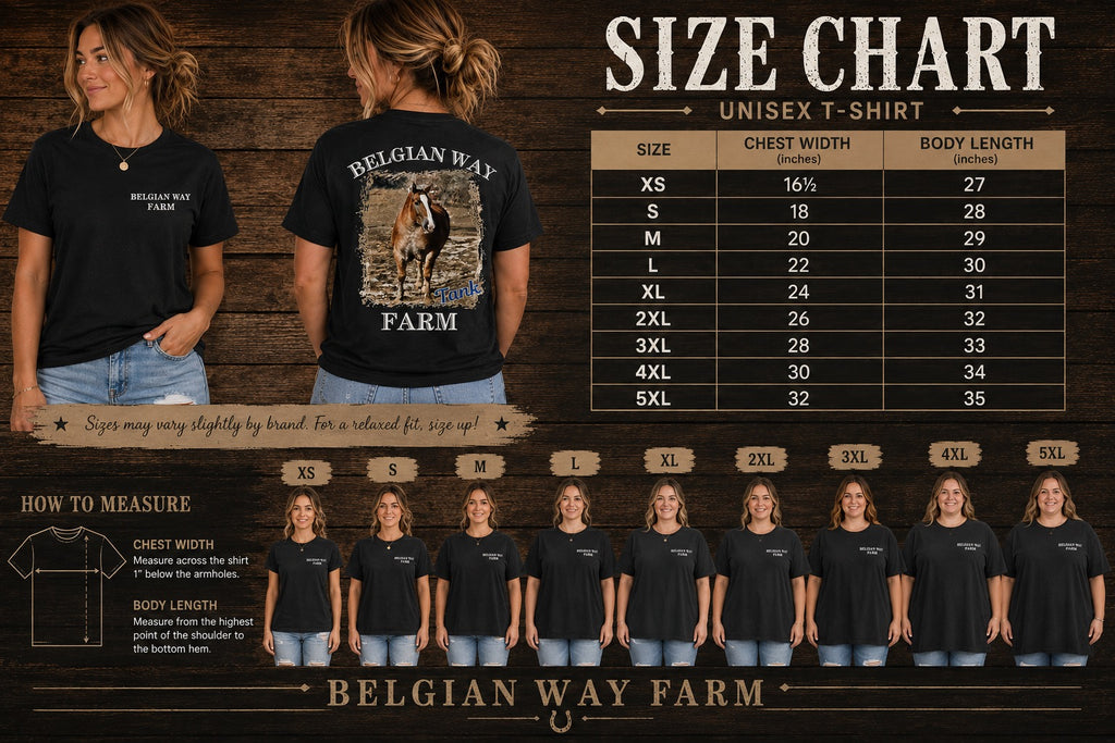 Belgian Way farm T-Shirt (Tank)