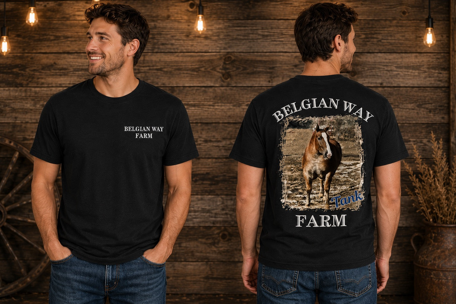 Belgian Way farm T-Shirt (Tank)