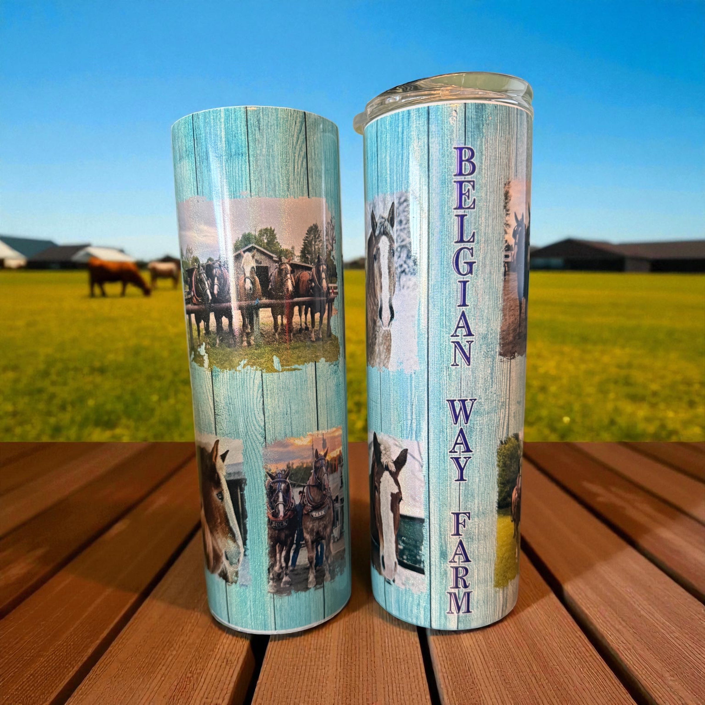 Belgian Way Farm Tumbler