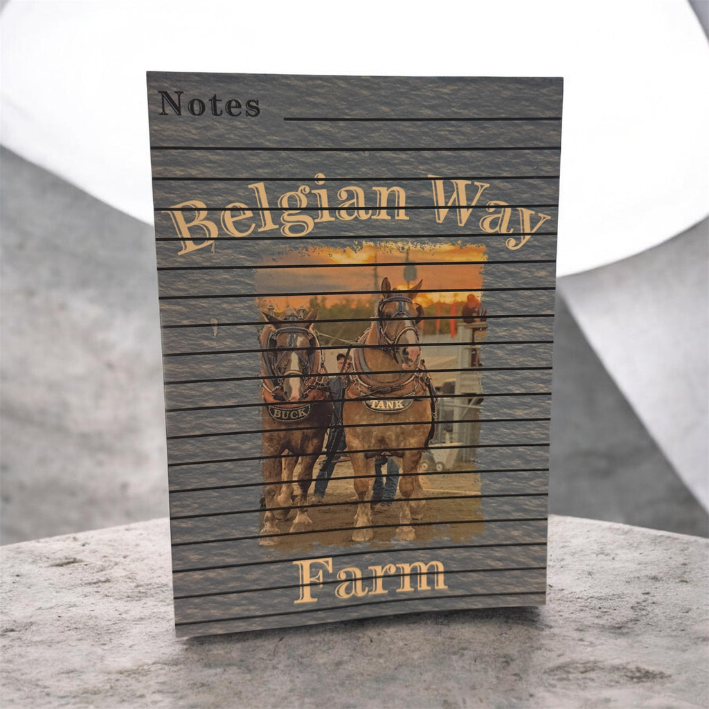 Belgian Way Farm Note Pads