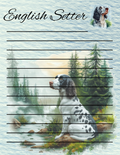 English Setter NotePad