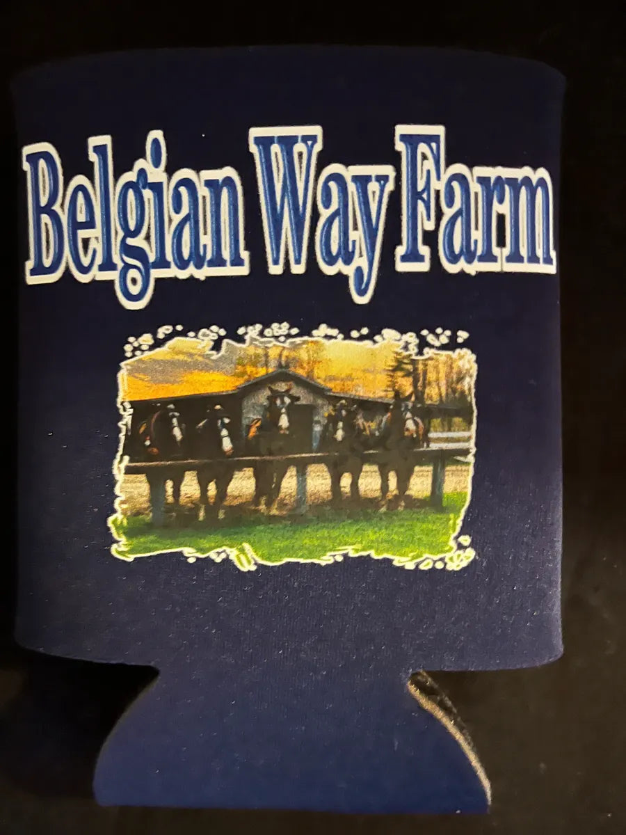 Belgian Way Farm Koozie