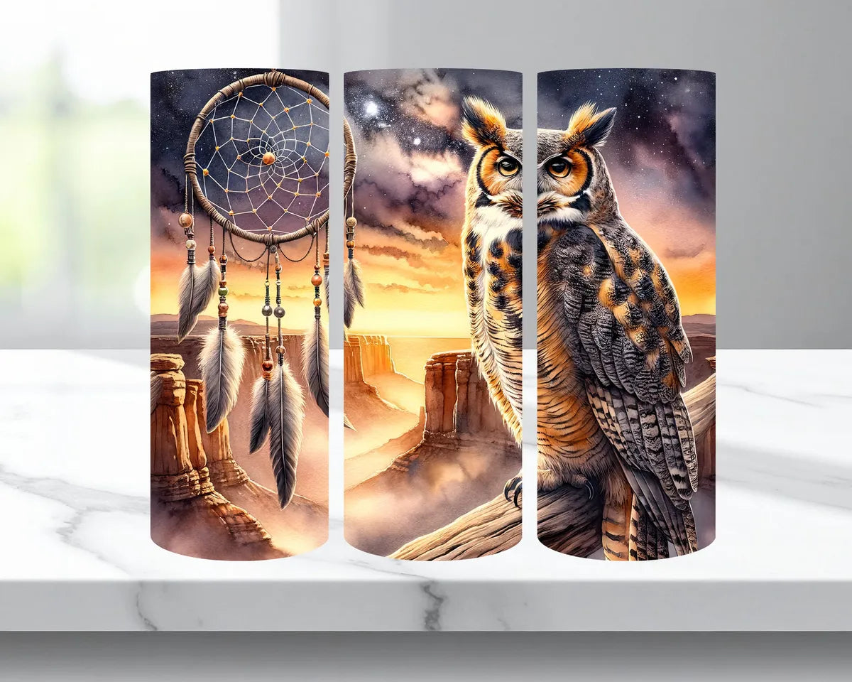 Desert Spirit Animal Tumbler