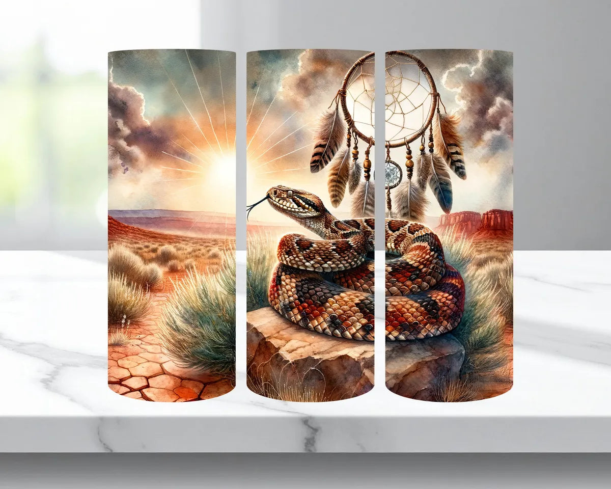 Desert Spirit Animal Tumbler