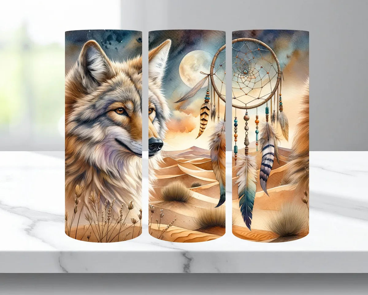 Desert Spirit Animal Tumbler