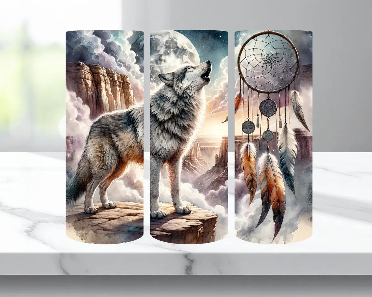 Desert Spirit Animal Tumbler